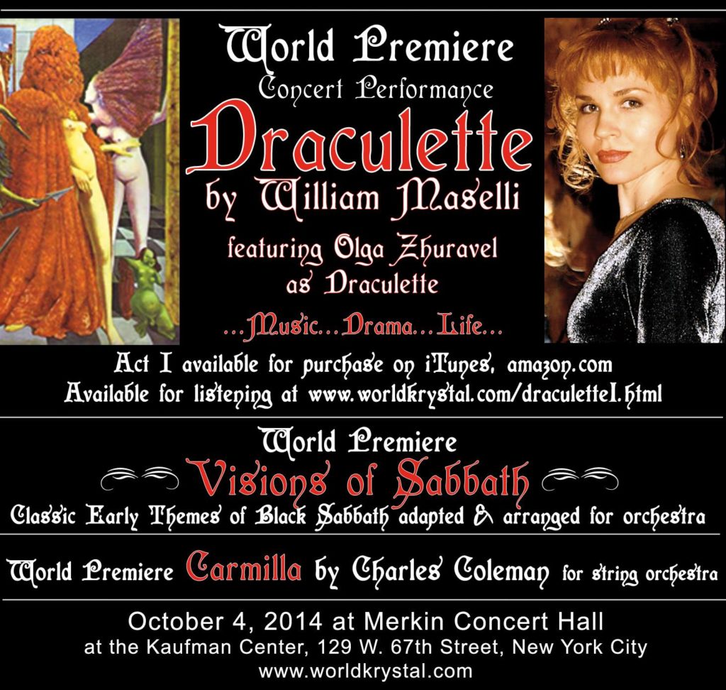 Opera Draculette World Premiere