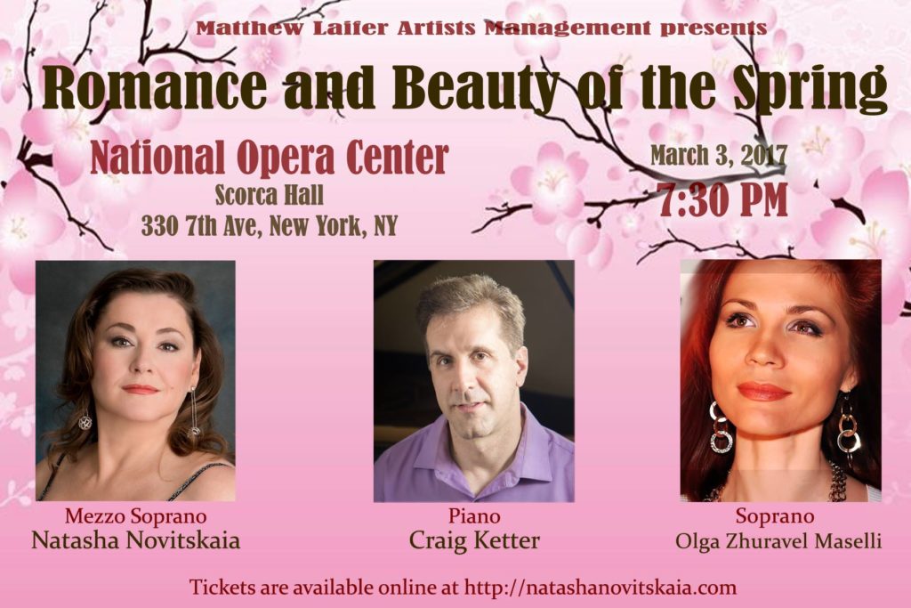 Concert "Romance and beauty of the spring"